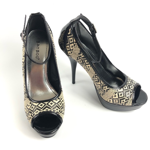 Bamboo Colada Women’s Pump Heels Size 7 - Picture 4 of 14